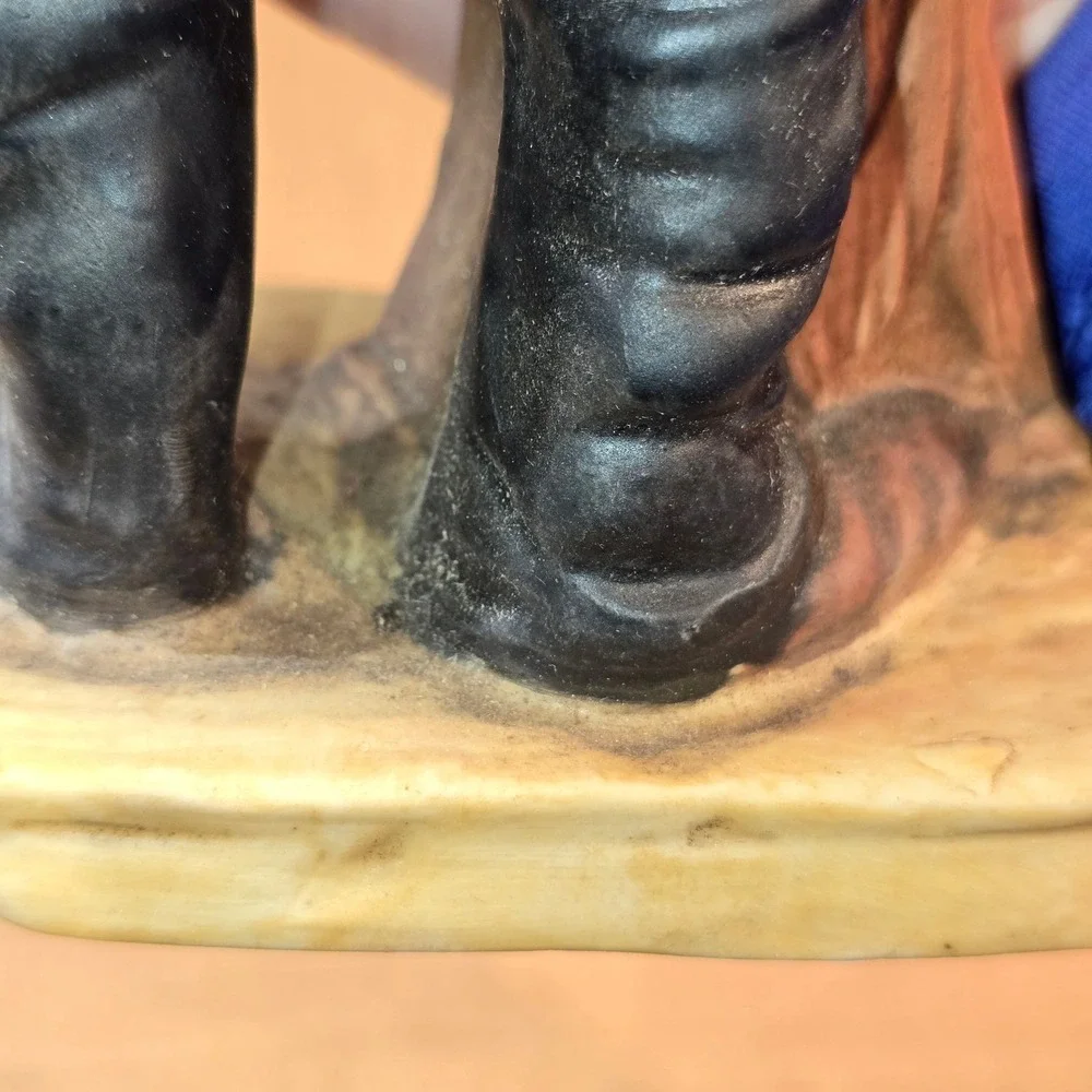 Davar Fine Porcelain Old Man Tailor Figurine with Sewing Machine‎ Vintage 8